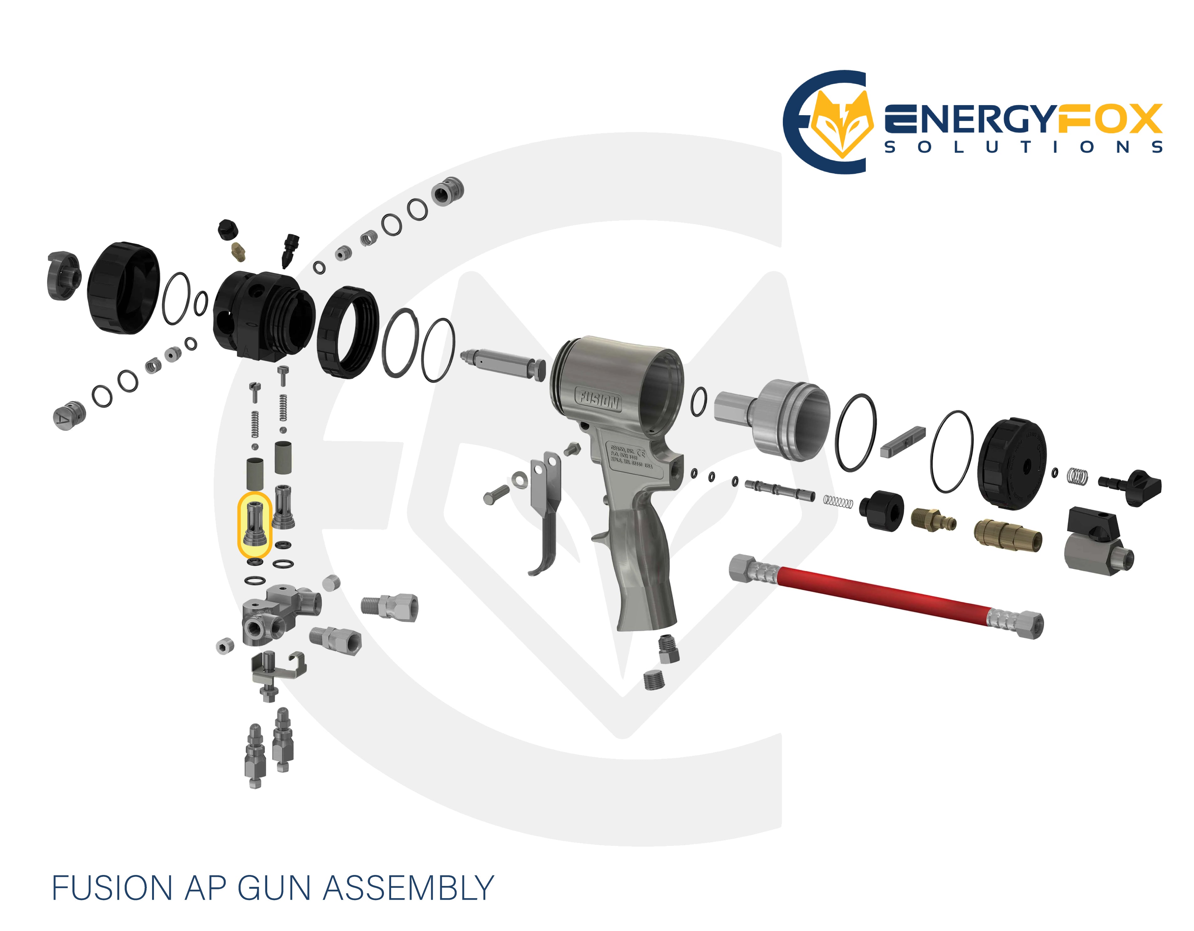 A-Side Check Valve for Fusion AP & PC Guns - 246731 – Energy Fox