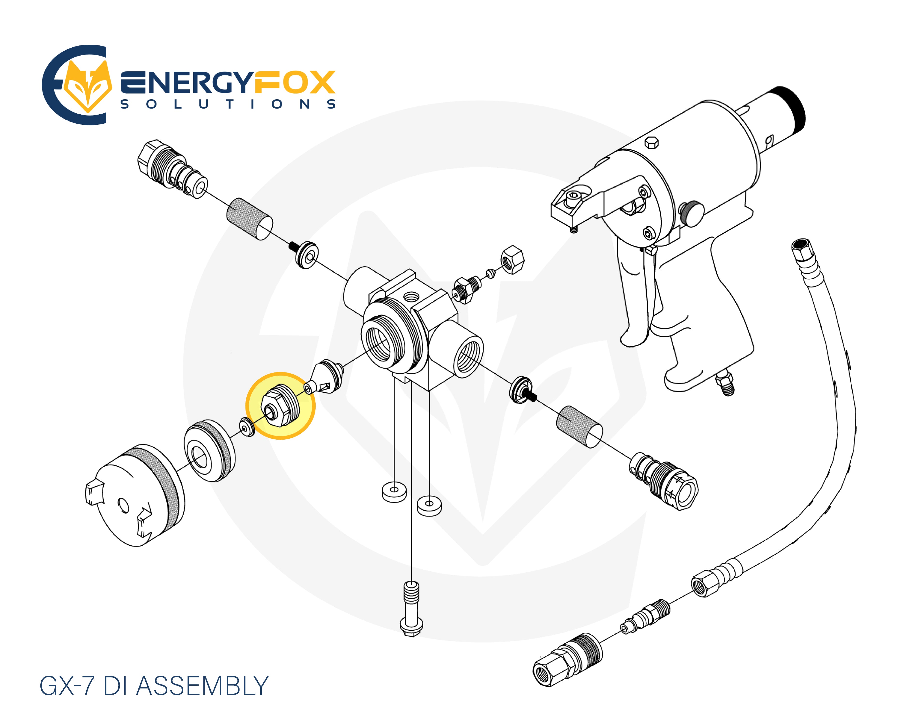 Profile Module Retainer 295837 - GX-7 DI Module Retainer – Energy Fox Solutions