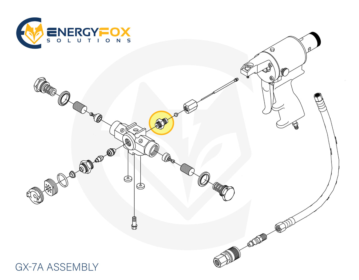 Adjustable Packing Retainer 296828 - GX-7 A/400 Rear Packing Retainer – Energy Fox Solutions