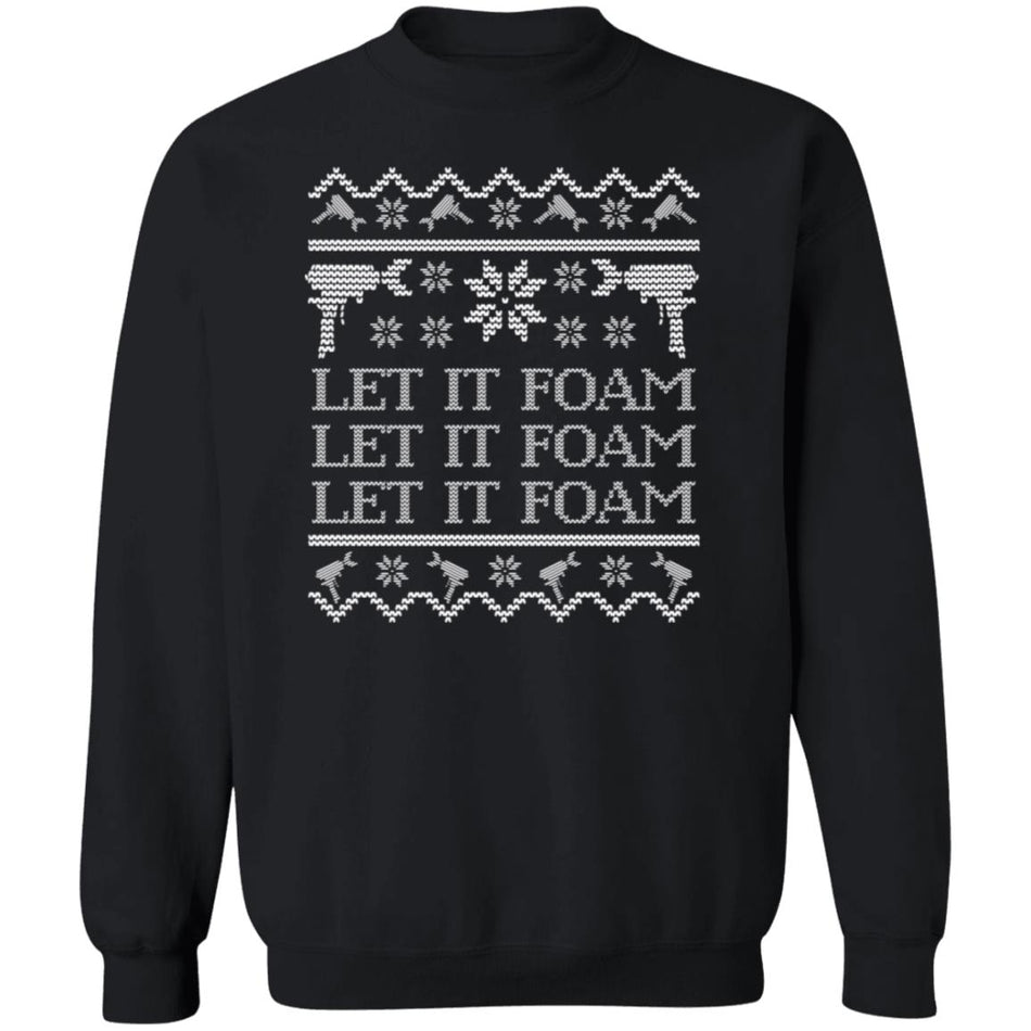 Let It Foam Christmas Sweater