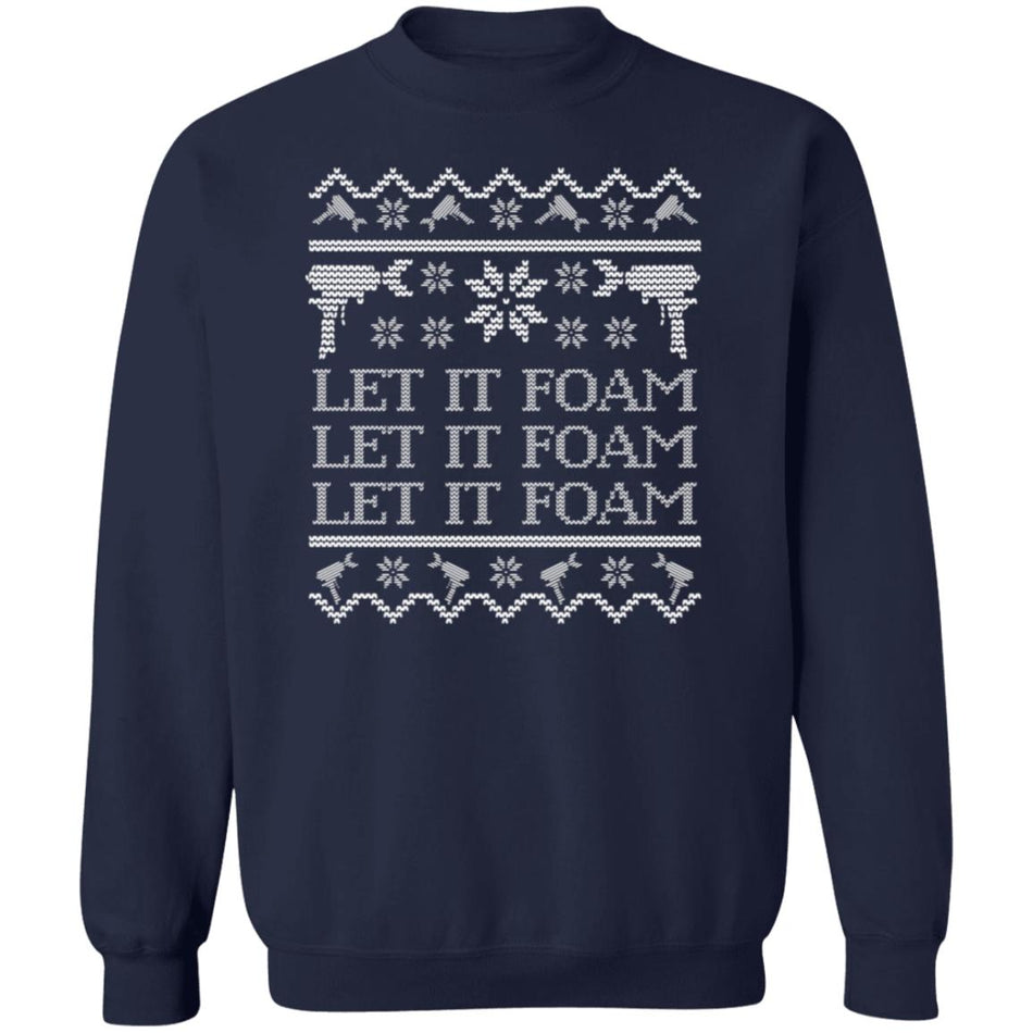 Let It Foam Christmas Sweater